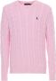 Polo Ralph Lauren Gebreide pullover met kabelpatroon model 'DRIVER' - Thumbnail 1
