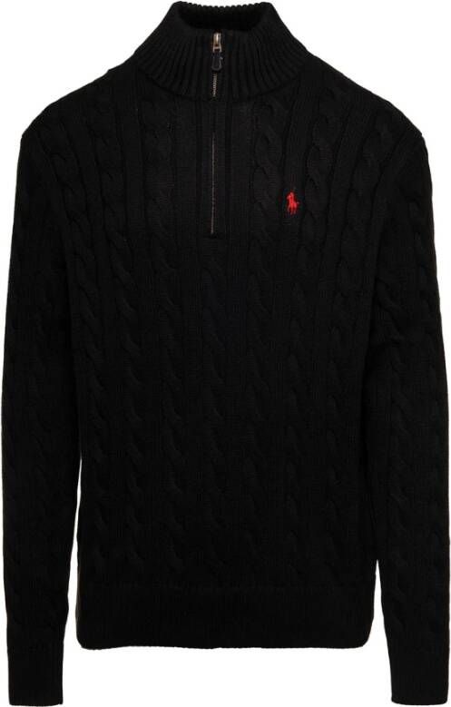 Polo Ralph Lauren Zwarte Sweaters Black Heren