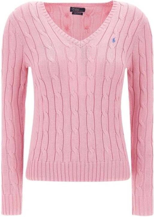 Polo Ralph Lauren V-neck Knitwear Roze Dames