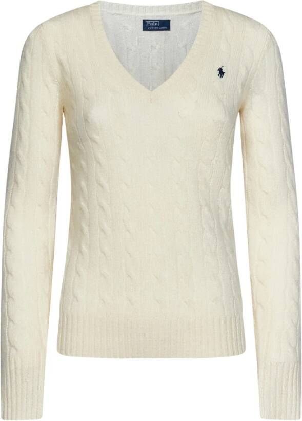 Polo Ralph Lauren V-neck Knitwear Wit Dames