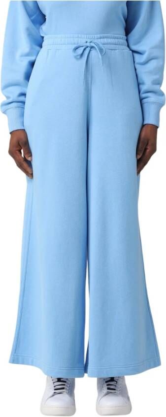 Polo Ralph Lauren Wide Trousers Blauw Dames