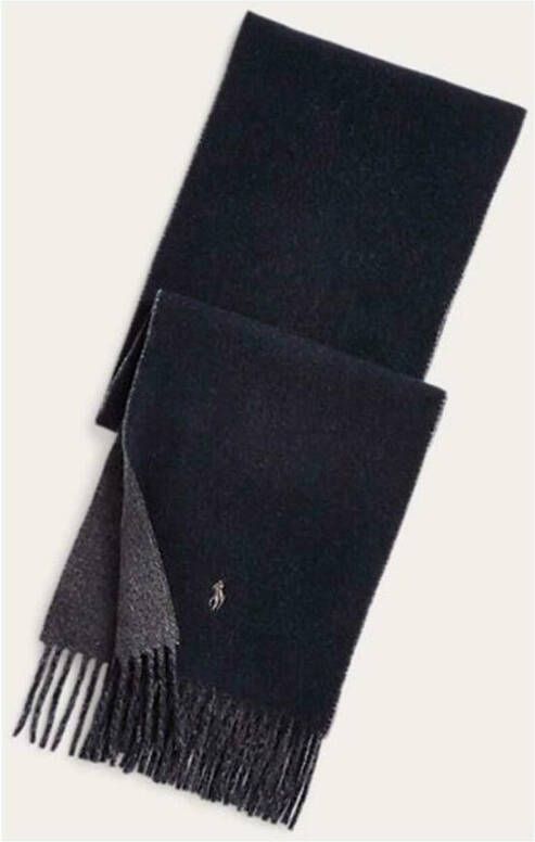 Ralph Lauren Beige Klassieke Herensjaal met Franjes Brown Heren