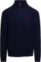 Polo Ralph Lauren Wollen truien met ritssluiting Blauw Heren - Thumbnail 1