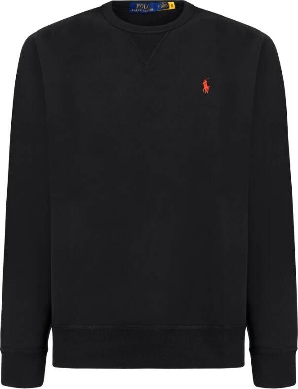 Polo Ralph Lauren Zwarte Sweatshirt 60% Katoen 40% Polyester Black Heren