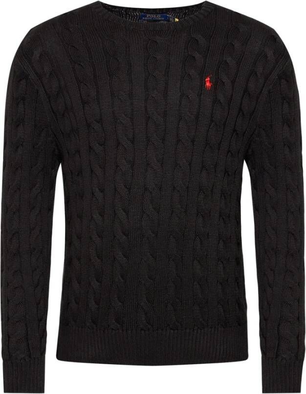 Polo Ralph Lauren Zwarte Katoenen Sweatshirt van Ralph Lauren Black Heren