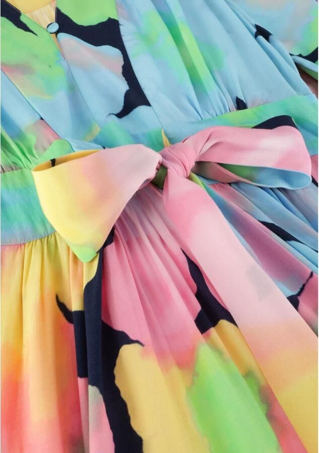 Pom Amsterdam Cherry Blossom Maxi Jurk Multicolor Dames