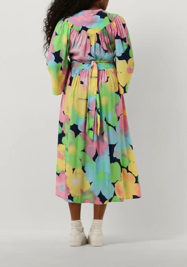 Pom Amsterdam Cherry Blossom Maxi Jurk Multicolor Dames - Foto 2