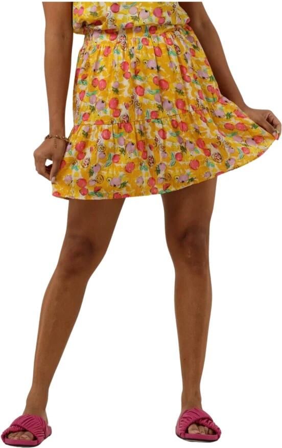 Pom Amsterdam Gele Minirok 7310 Yellow Dames - Foto 3