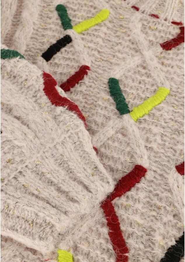 Pom Amsterdam Kabelroze Trui & Vest Multicolor Dames - Foto 5