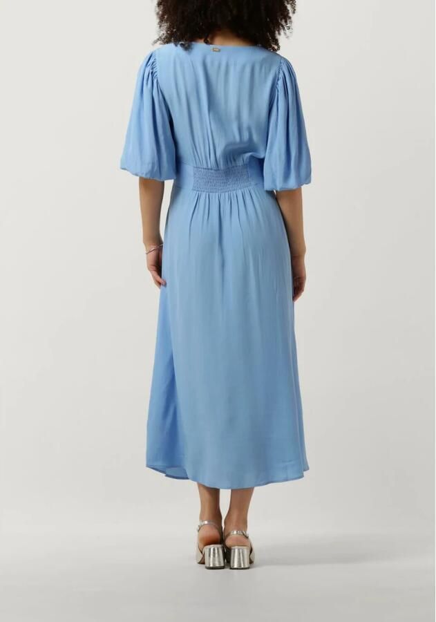 POM AMSTERDAM Dames Jurken Mediterranean Blue Dress Blauw - Foto 2