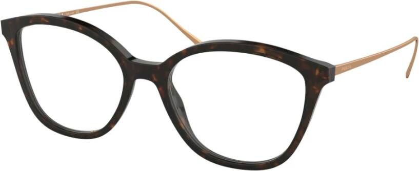 Prada Avant-Garde Evolution 11Vv Brillenmontuur Bruin Dames
