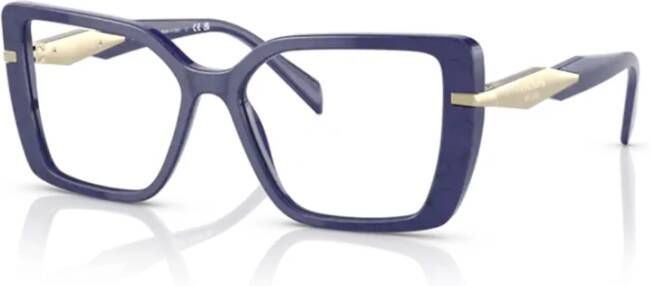 Prada Bril Blauw Dames