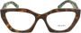 Prada Bruin Havana Optisch Montuur Brown Dames - Thumbnail 1