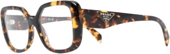 Prada Iconische Cleo-geïnspireerde Acetaat Zonnebril Brown Unisex