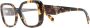 Prada Iconische Cleo-geïnspireerde Acetaat Zonnebril Brown Unisex - Thumbnail 1