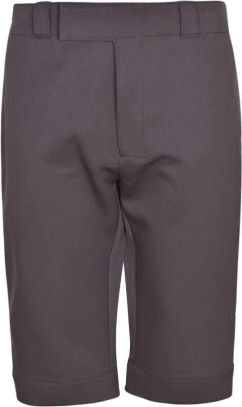Prada Casual metalen grijze shorts Grijs Heren