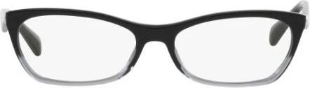Prada Minimalistische Damesbril Zwart Dames