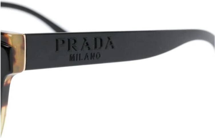 Prada Zwarte Ss23 Dames Optische Brillen Black Dames