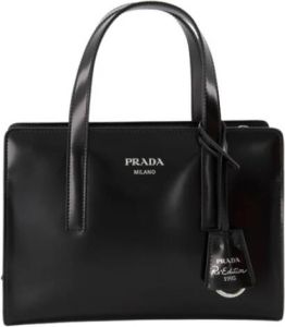 Prada Crossbody bags Re-Edition 1995 Brushed-Leather Mini Handbag in black