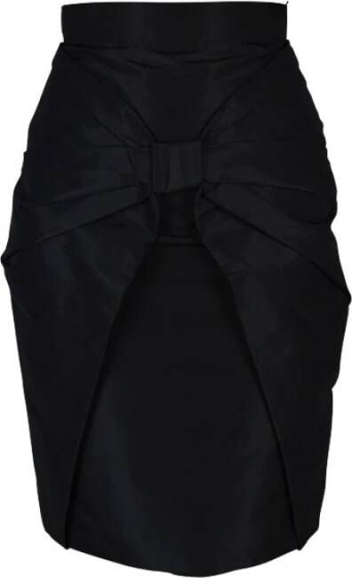 Prada Kokerrok Zwart Dames
