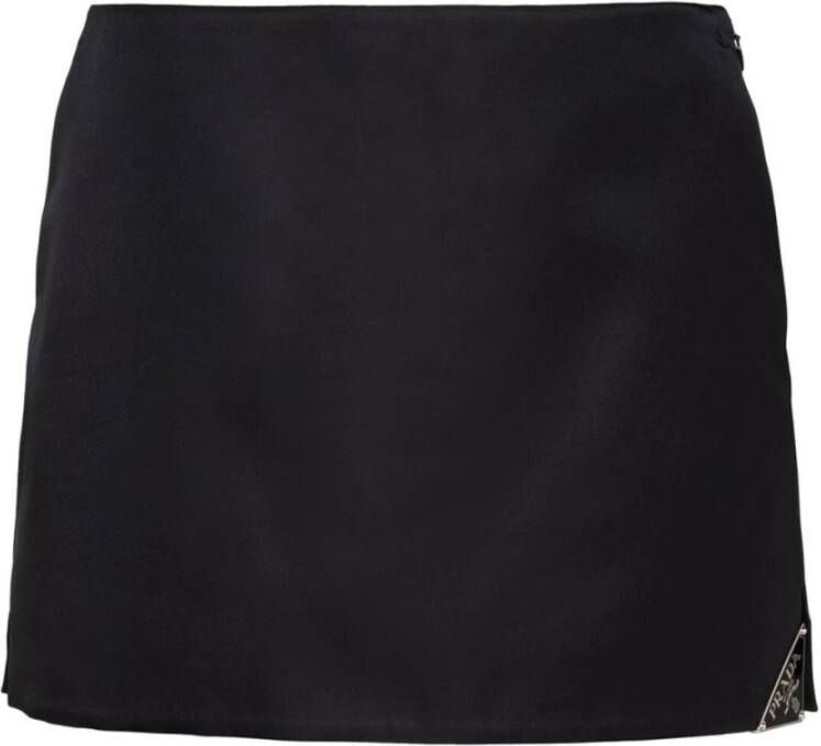 Prada Korte rok Zwart Dames