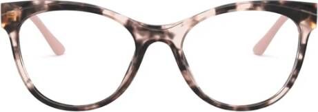 Prada Multicolor dierenprint bril Roze Dames