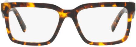 Prada PR 10Yv Vau1O1 glasses Bruin Dames