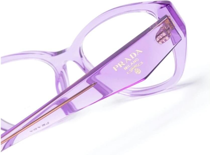 Prada Paars Optisch Montuur Stijlvol Must-Have Purple Dames - Foto 2