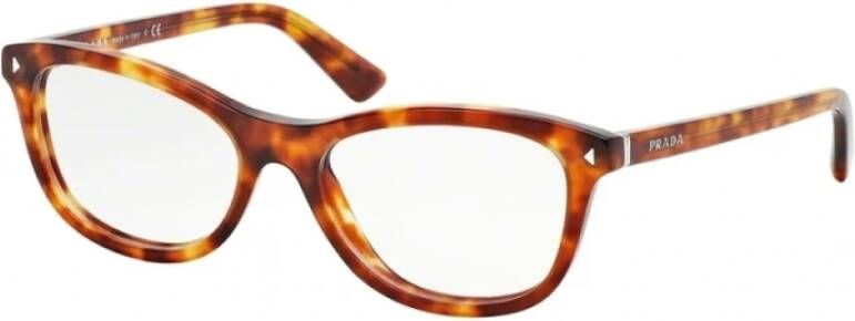 Prada Stijlvolle Bril Bruin Dames