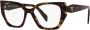 Prada Bruin Havana Optisch Montuur Stijlvol en veelzijdig Brown Dames - Thumbnail 2
