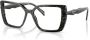 Prada 03Zv Vista Stijlvol Model Black Unisex - Thumbnail 1