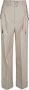 Prada Stijlvolle hoge taille broek Beige Dames - Thumbnail 1