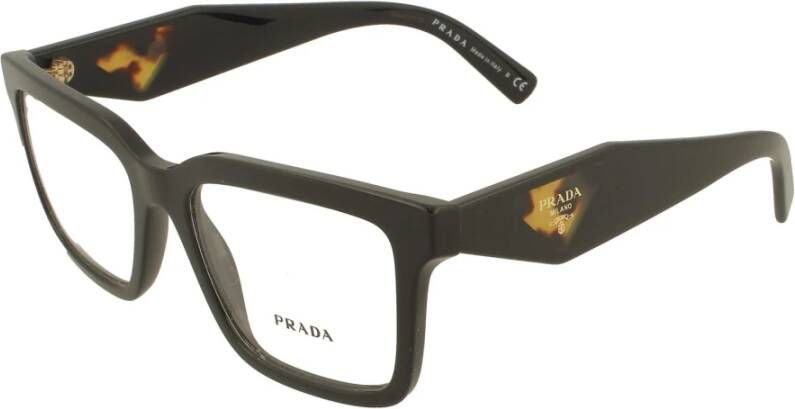 Prada Upgrade je bril met deze vierkante bril Zwart Dames