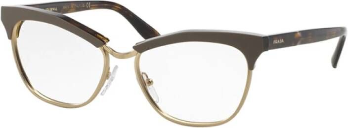 Prada Verhoog je stijl met deze PR 14Sv JOURNAL-bril Bruin Dames