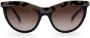 Prada Vintage Pre-owned Acetate sunglasses Zwart Dames - Thumbnail 1