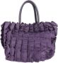 Prada Vintage Pre-owned Canvas handbags Purple Dames - Thumbnail 1
