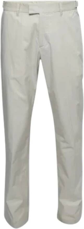 Prada Vintage Pre-owned Cotton bottoms White Dames