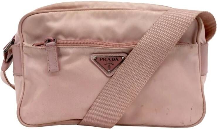 Prada Vintage Pre-owned Cross Body Bags Beige Dames