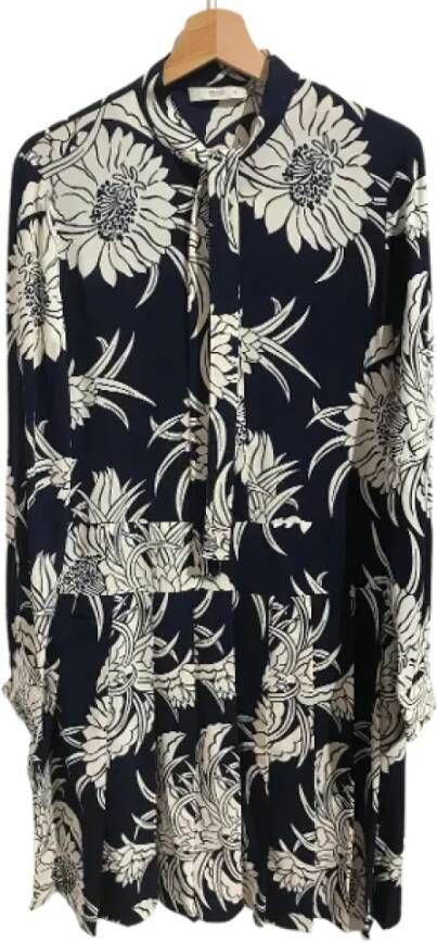 Prada Vintage Pre-owned Fabric dresses Blauw Dames