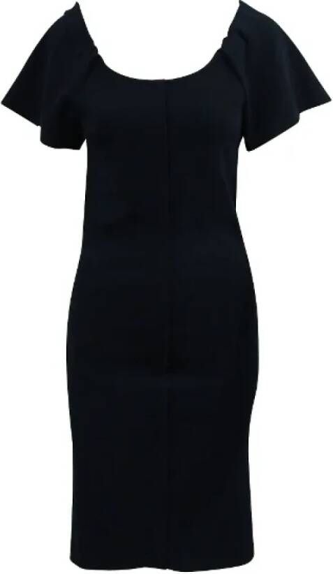 Prada Vintage Pre-owned Fabric dresses Blauw Dames