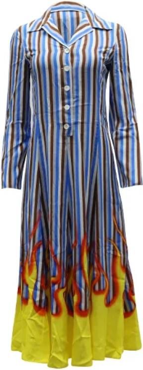 Prada Vintage Pre-owned Fabric dresses Meerkleurig Dames