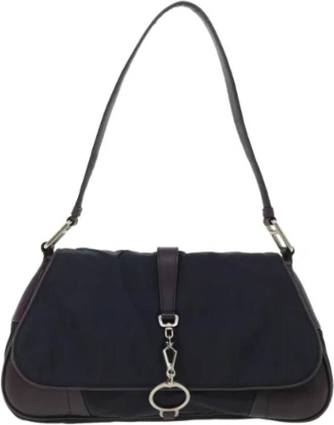 Prada Vintage Pre-owned Fabric prada-bags Purple Dames