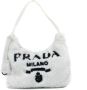 Prada Vintage Pre-owned Fabric prada-bags White Dames - Thumbnail 1
