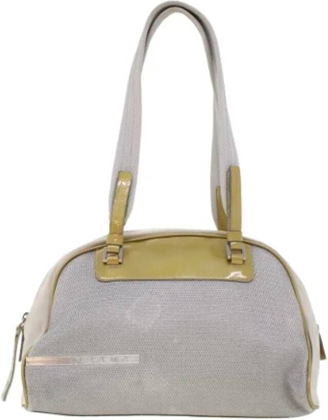 Prada Vintage Pre-owned Fabric prada-bags White Dames