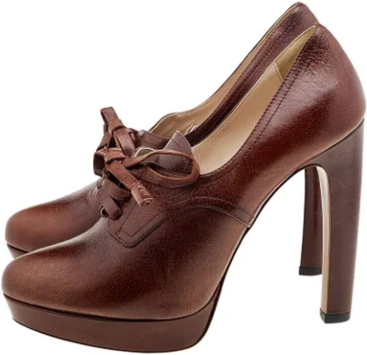 Prada Vintage Pre-owned Laarzen Bruin Dames