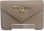 Prada Vintage Pre-owned Leather wallets Bruin Dames - Thumbnail 1