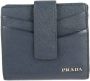 Prada Vintage Pre-owned Leather wallets Bruin Dames - Thumbnail 1