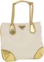 Prada Vintage Pre-owned Nylon prada-bags White Dames - Thumbnail 1