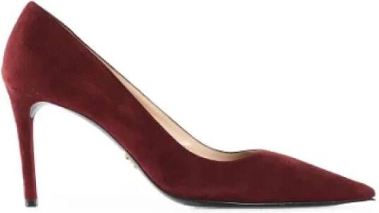 Prada Vintage Pre-owned Pumps Rood Dames