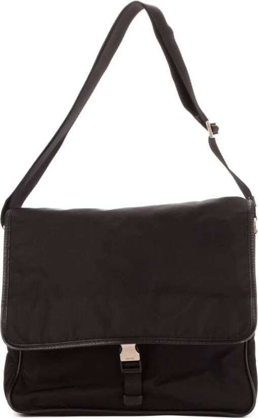 Prada Vintage Pre-owned Shoulder Bags Zwart Dames